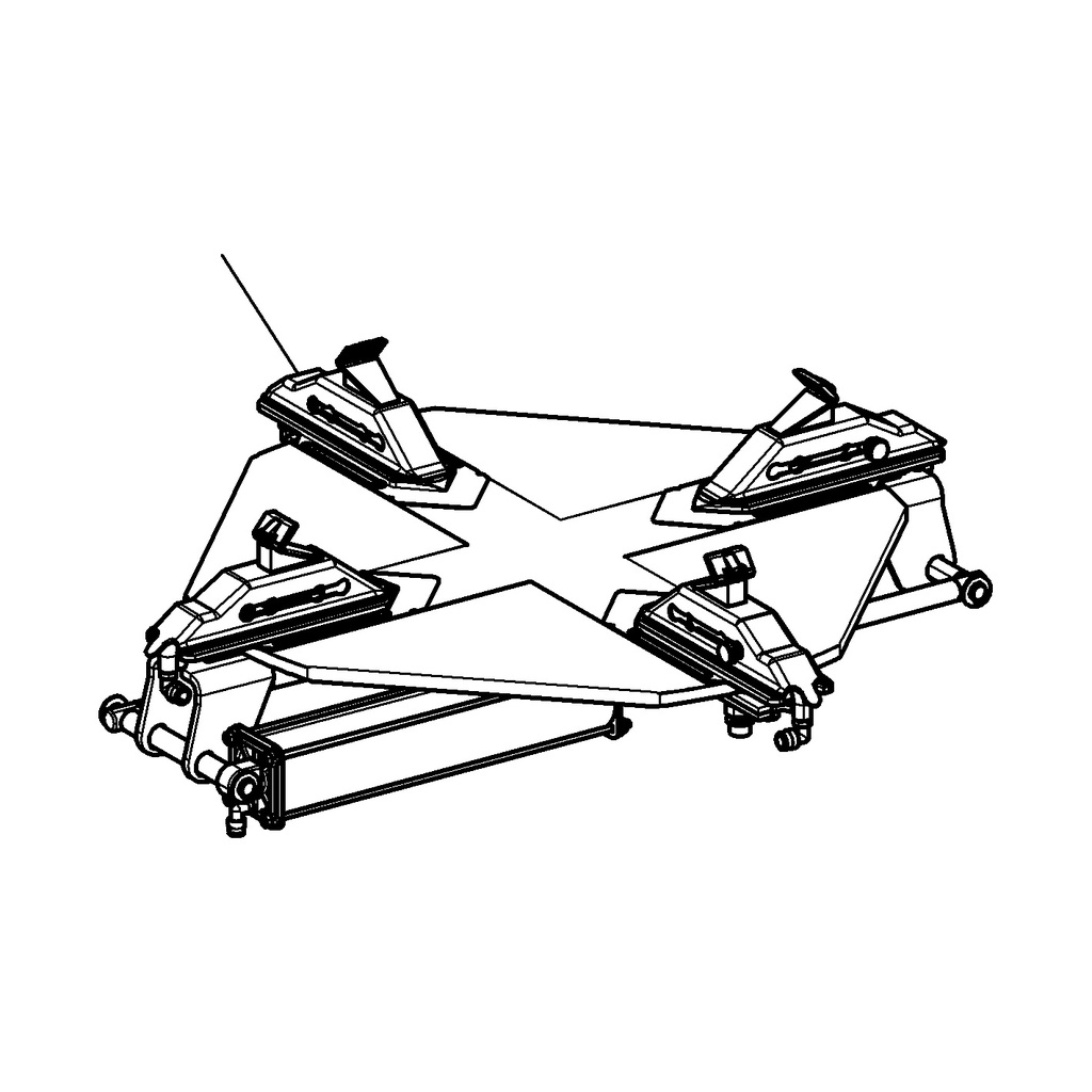 Chucking table 10–26 in. GT assembly (730094801, RAVAGLIOLI)