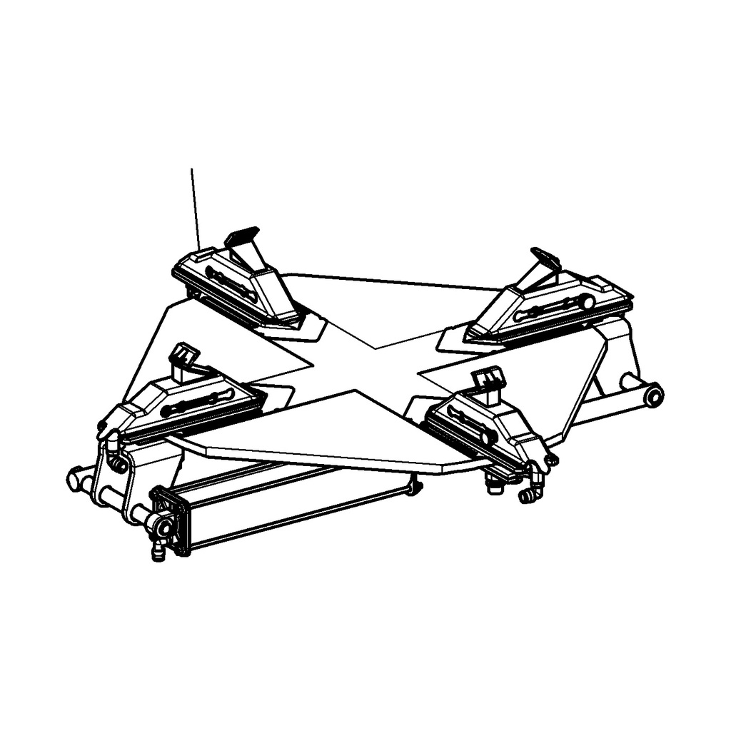 Chucking table 10–26 in. assembly (730094811, RAVAGLIOLI)
