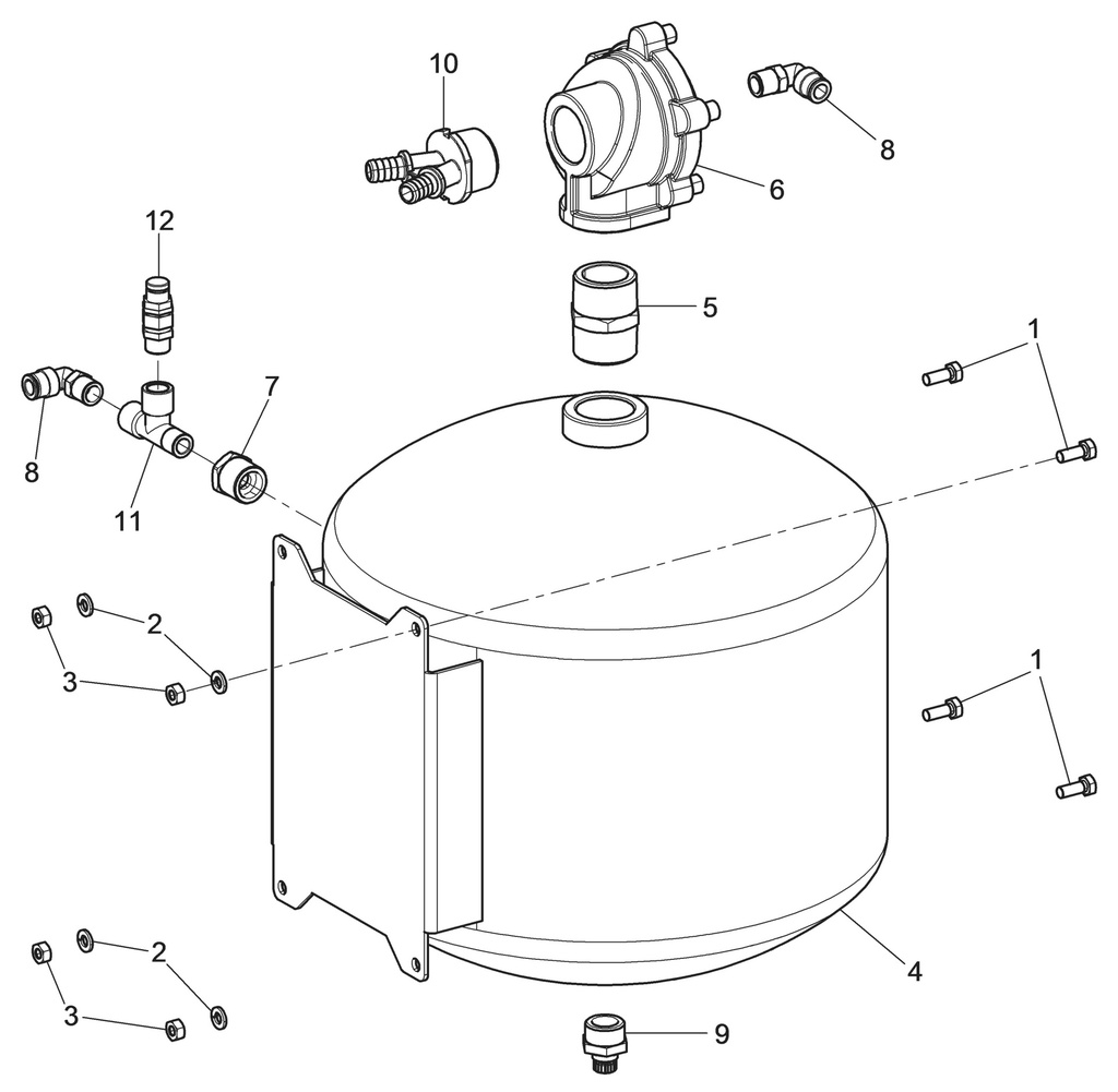 Tank kit (730097780, RAVAGLIOLI)