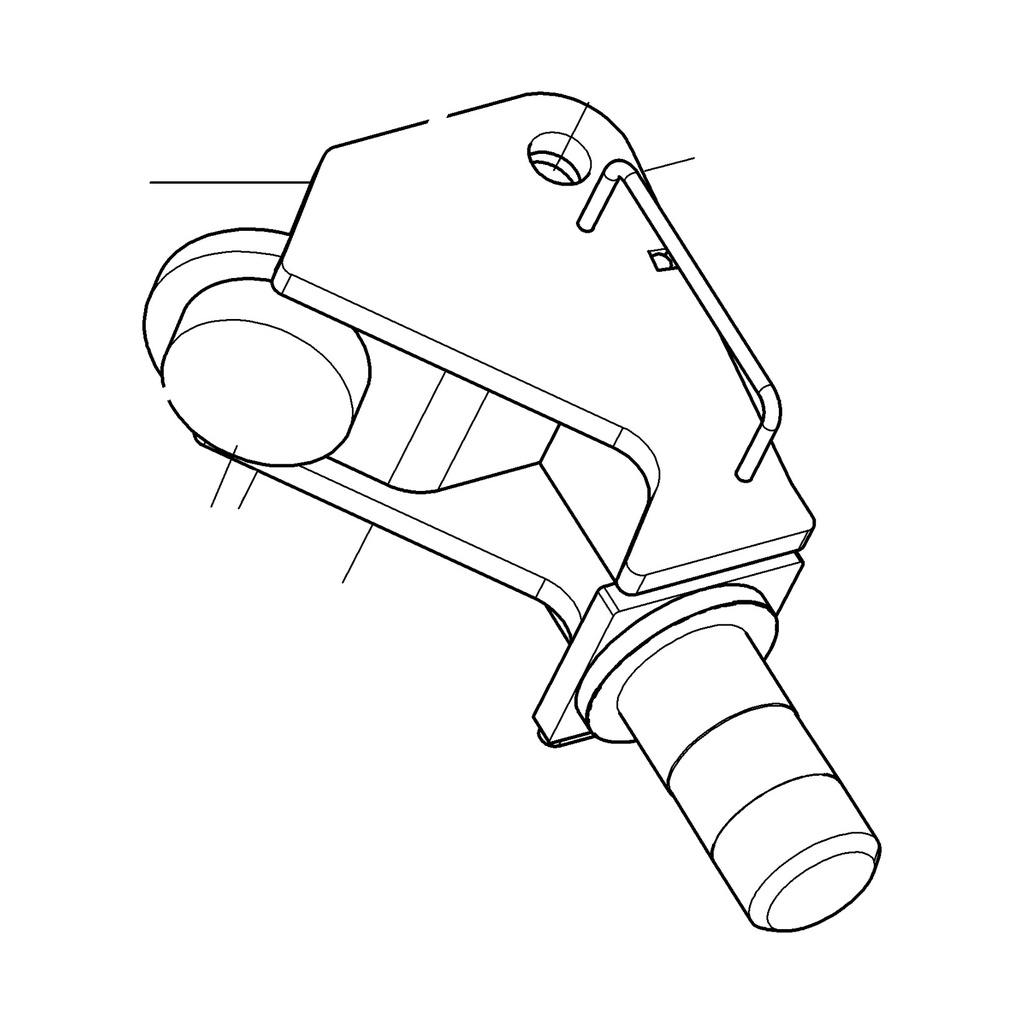 Tool support, galvanized (750510670, RAVAGLIOLI)