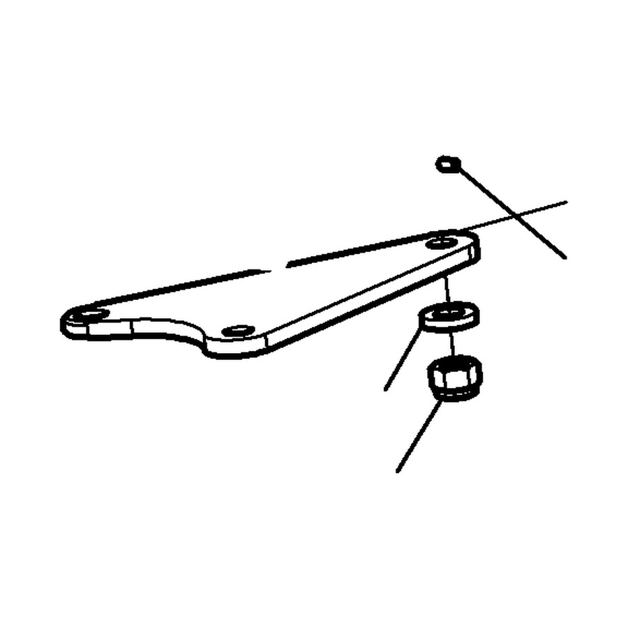 Self-centring arm, galvanized (750511241, RAVAGLIOLI)