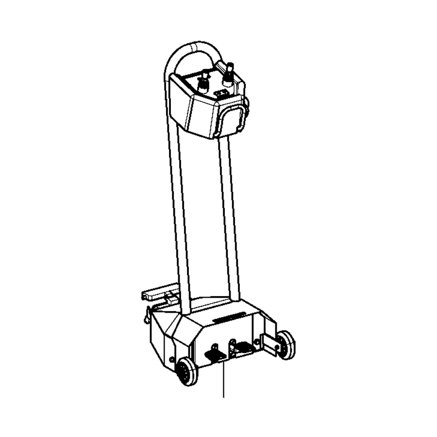 Handle unit (manipulator assembly) for tyre changers (752293480, RAVAGLIOLI)