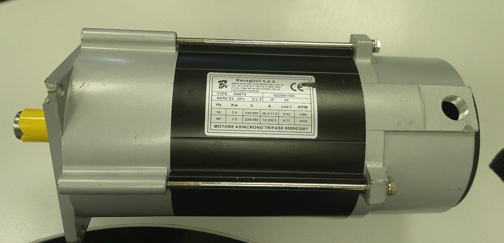 Elektros variklis G90L4 B14 3,5 kW 230/400 V 50/60 Hz S3 (900003001, RAVAGLIOLI)