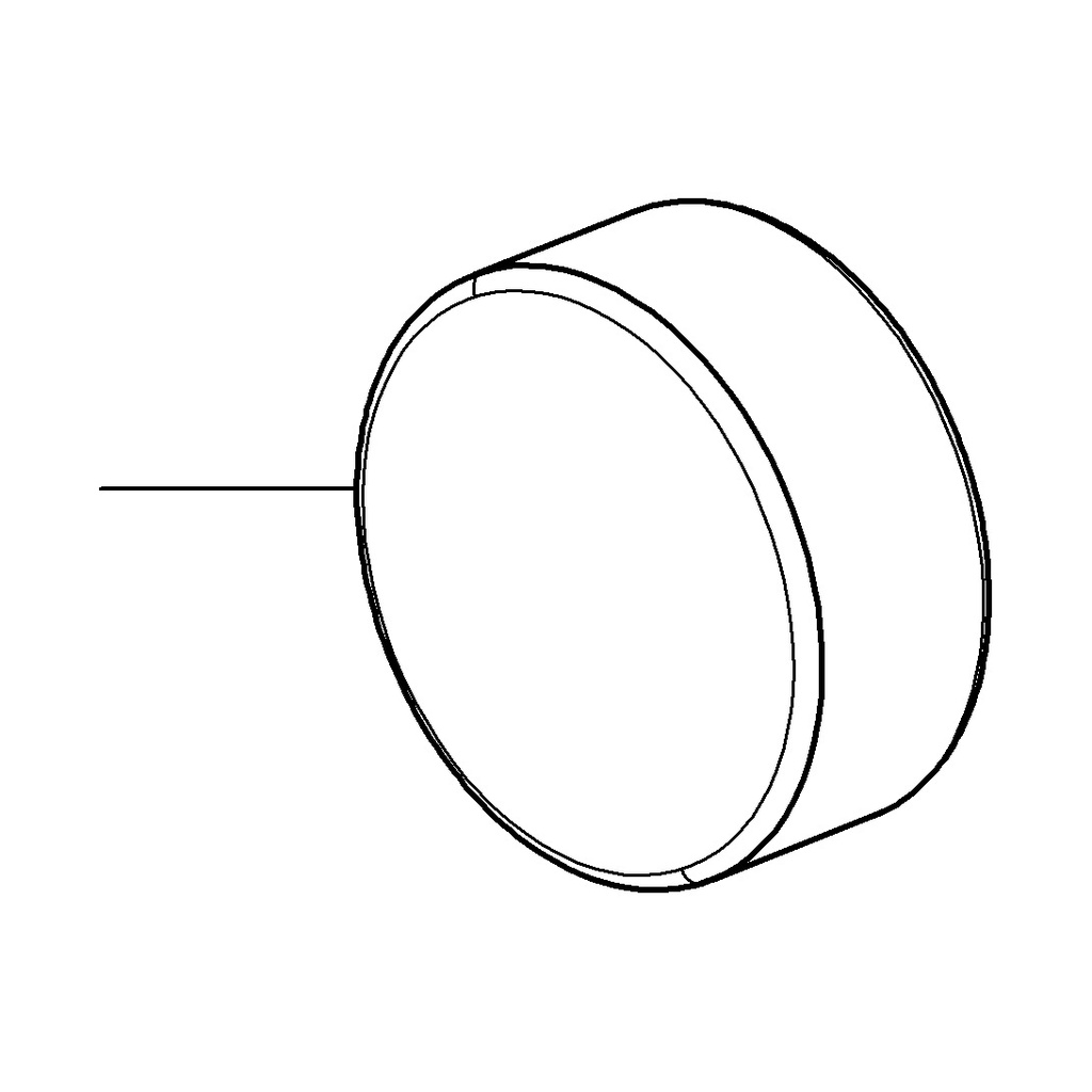 Manometras d.80 80 psi, raudonas (909041, RAVAGLIOLI)