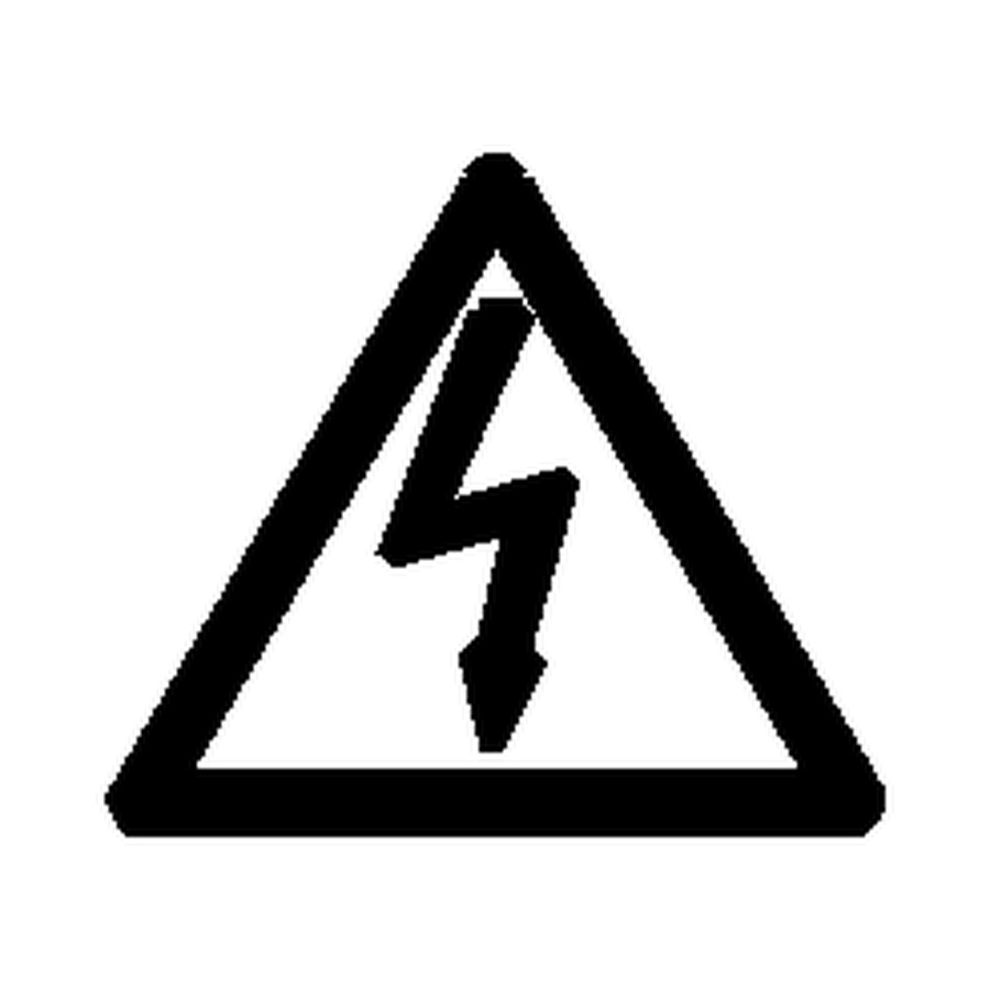 Įspėjamasis lipdukas „Elektros smūgio pavojus” (999930420, RAVAGLIOLI)