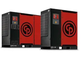 Oil-injected screw compressor with dryer CPVS40 D 12.5 400 50 MEAA (4152037035, CHICAGO PNEUMATIC)