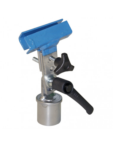 Adjustable C-frame and press frame support for pit lift (GO101, GOVONI)