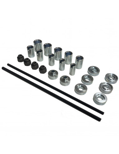 Universal kit bush and bearing removal press and pull sleeve ø int. 24/14mm - ø est. 42/32mm (GO143, GOVONI)