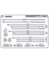 Universal glow plug tip extraction master kit m8x1-m9x1-m10x1-m10x1,25 (GO452, GOVONI)
