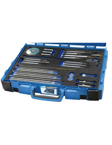 Universal glow plug tip extraction set: breakage rod + tip solution (GO540, GOVONI)