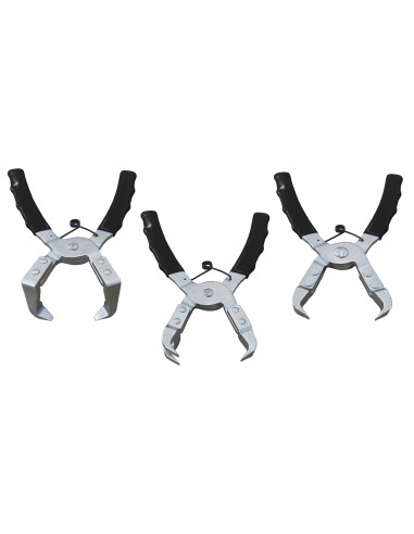 Clip spreader pliers set, 3 pcs (GO1190, GOVONI)