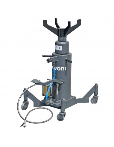 Hydraulic transmission jack, 2 pistons, 5 t (GO1456, GOVONI)
