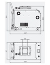 Indukcijas sildītājs FOCUS 18 kW ar invertoru (GO1470, GOVONI)
