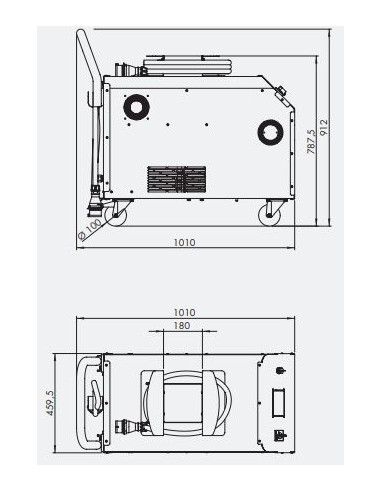 Vienfazis indukcinis kaitintuvas FOCUS 5 kW (GO1475, GOVONI)