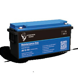 AGM dziļā cikla saules akumulators 12 V 150 Ah (JM-12-150, ULTIMATRON)