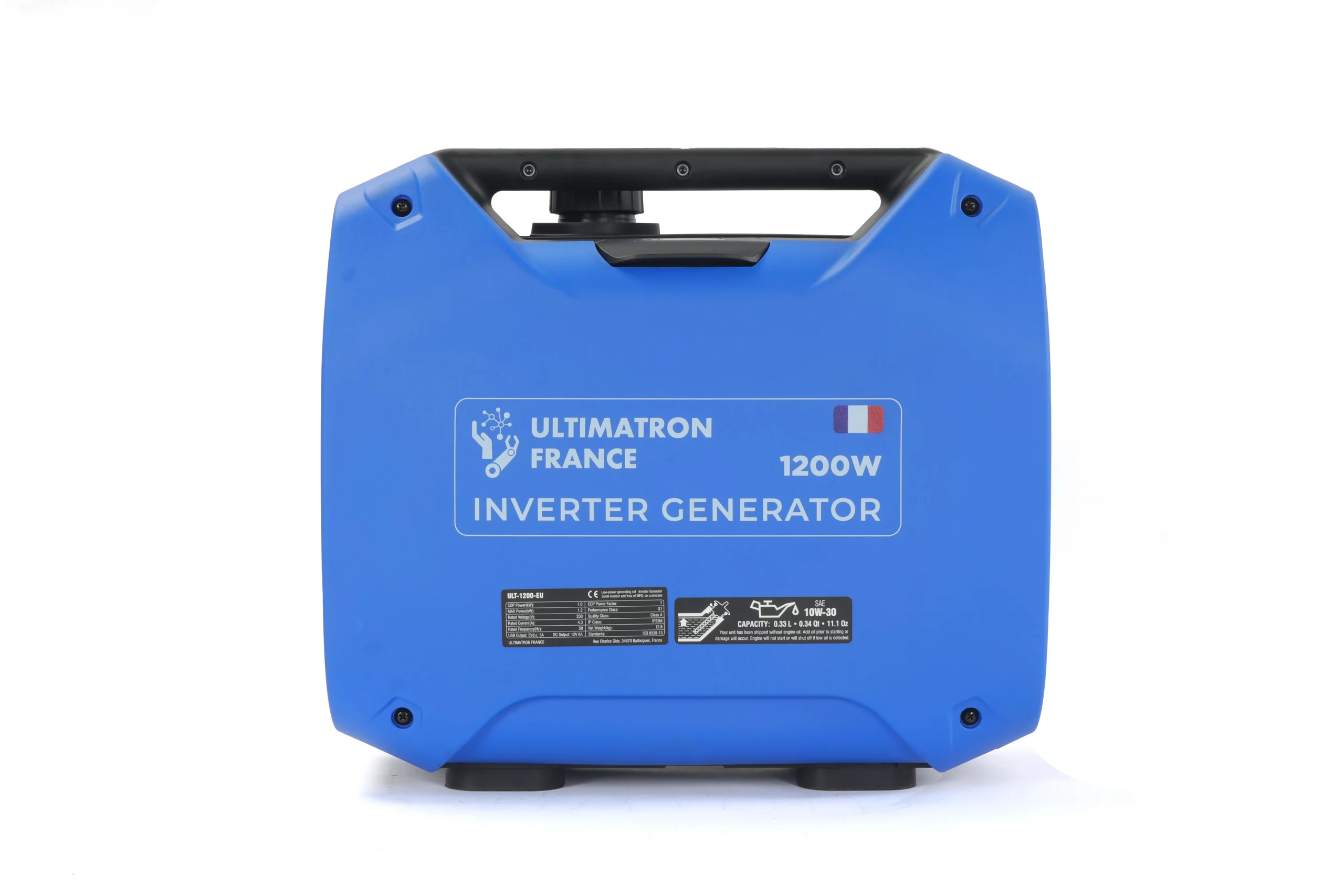 Inverter generator 1.0 kW petrol (ULT-1200-EU, ULTIMATRON)