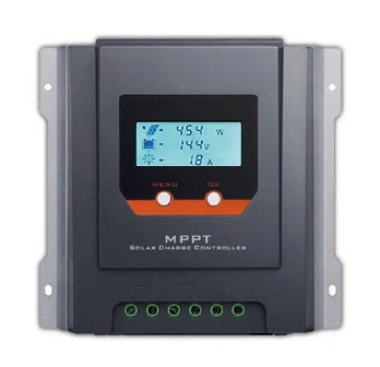 Saulės įkrovimo valdiklis MPPT 20 A 12/24 V su Bluetooth (MT2075-BT, ULTIMATRON)
