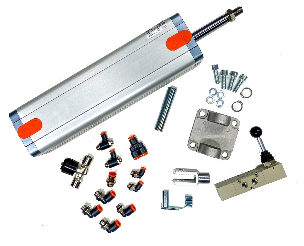 Cylinder kit waste oil arm, incl pneumatic components 317-60, 317-65 (1219010, EUROLUBE)