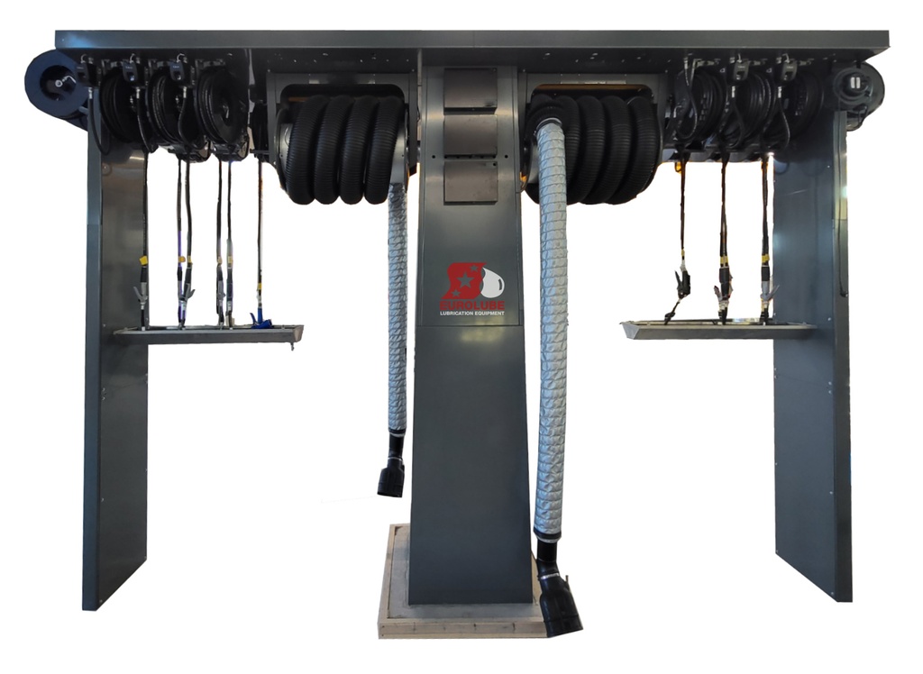 Service Tower Narrow Head for 2 Exhaust Reel (17874, EUROLUBE)