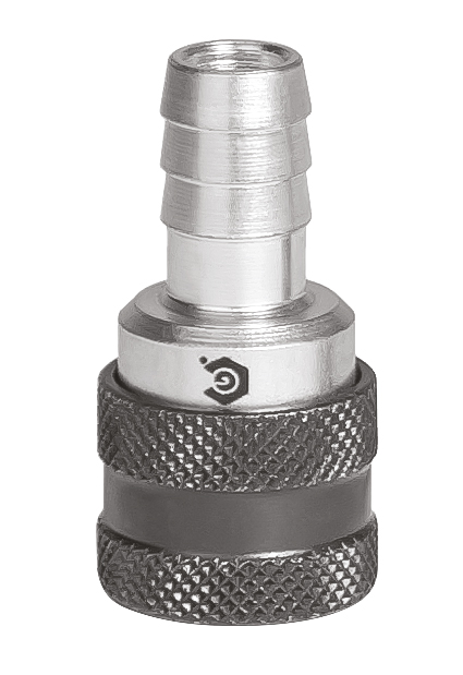 Quick Coupling tyre valve, hose barb 6,35 (1/4") mm (inch) (1887467, EUROLUBE)