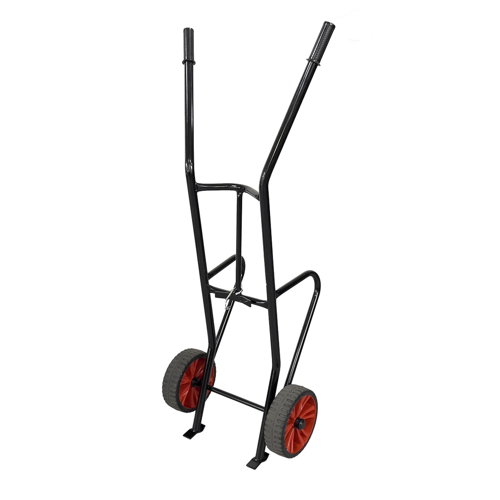 Trolley for transporting and moving oil drums. (26753, EUROLUBE)
