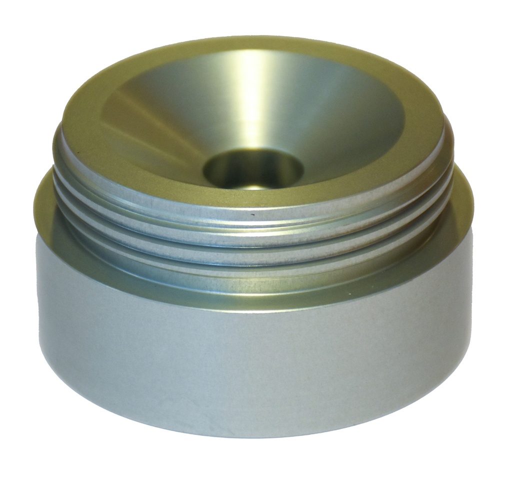 Aluminium adapter for accordion grease cartridges, for Speedy Grease (26782, EUROLUBE)