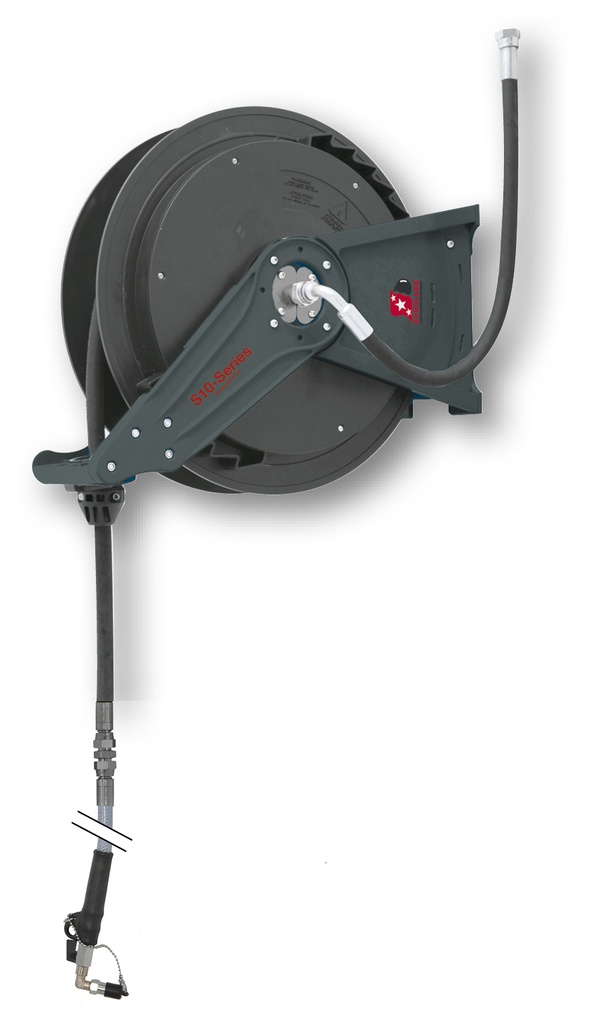 Hose Reel S10 Waste Oil suction 16 (5/8") mm (inch) 6 m (317-52, EUROLUBE)