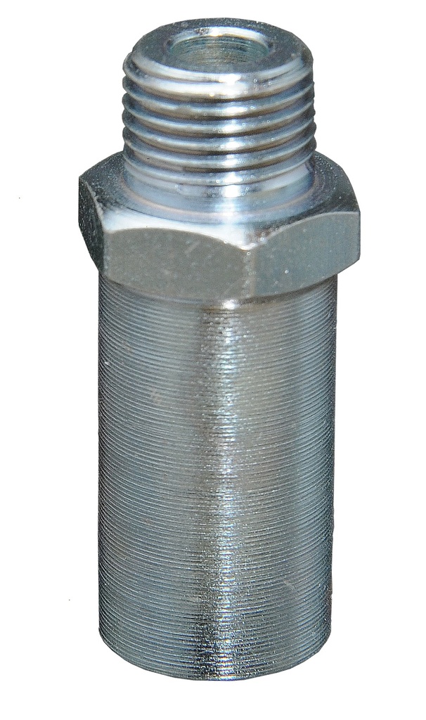 Grease fitting extension 32 mm, 1/8 in. BSP female–male (43718, EUROLUBE)