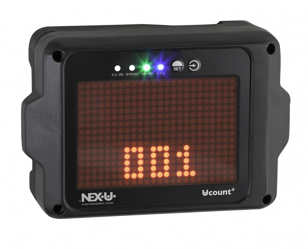 NEX·U® U·count skaitiklio ir srauto valdymo blokas (53836, EUROLUBE)