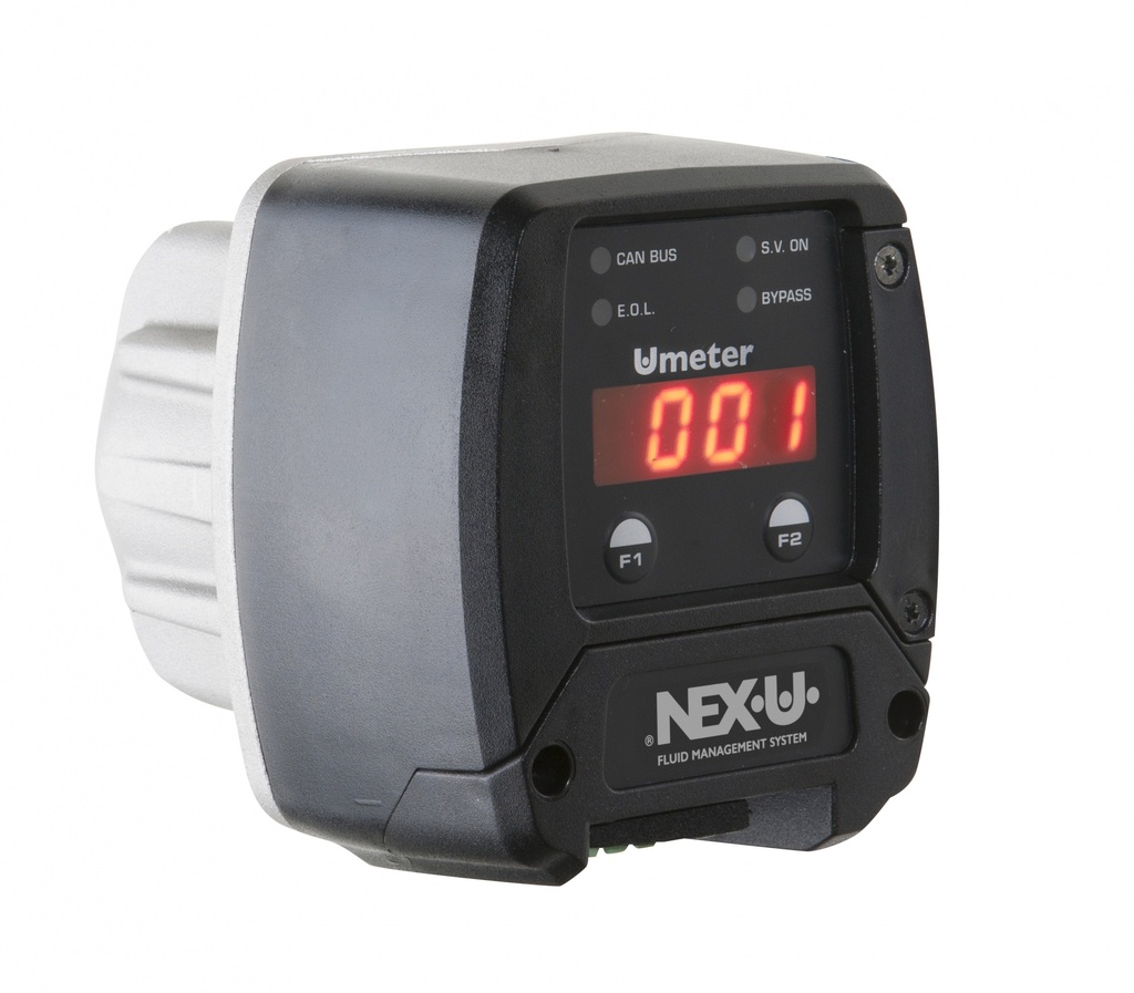 NEX·U® U·meter srauto skaitiklis, aliuminis, 3/4 col. (53866, EUROLUBE)