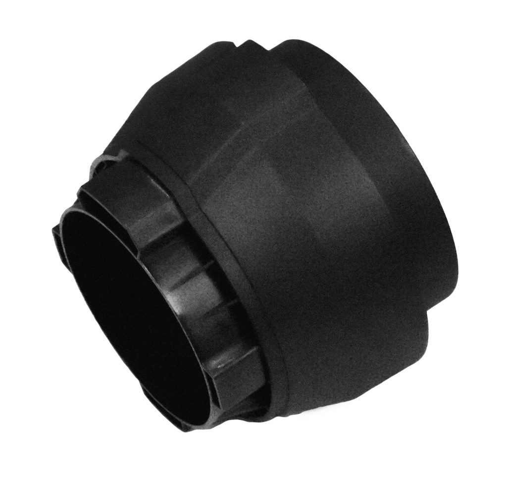 Adapter 4 in.–5 in. for 5 in. (125 mm) exhaust hose (68601, EUROLUBE)