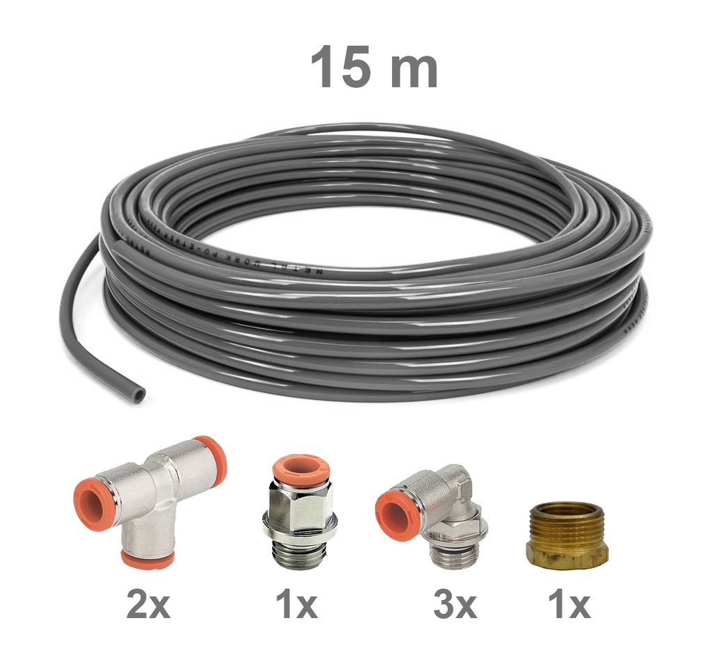 Installation kit air for 3 tanks (18708, EUROLUBE)