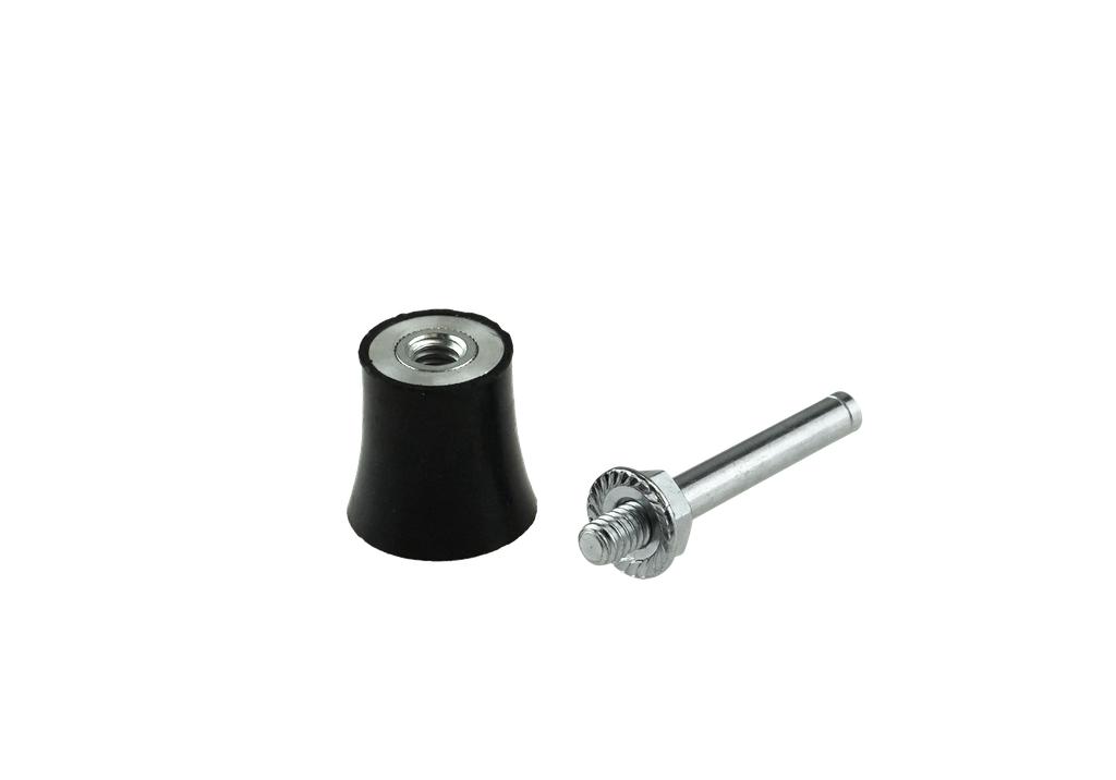 Roloc-Aufnahmescheibe mit Schaft 6 mm 25 x 6 mm Roloc-Aufnahme (00034258, PICHLER)