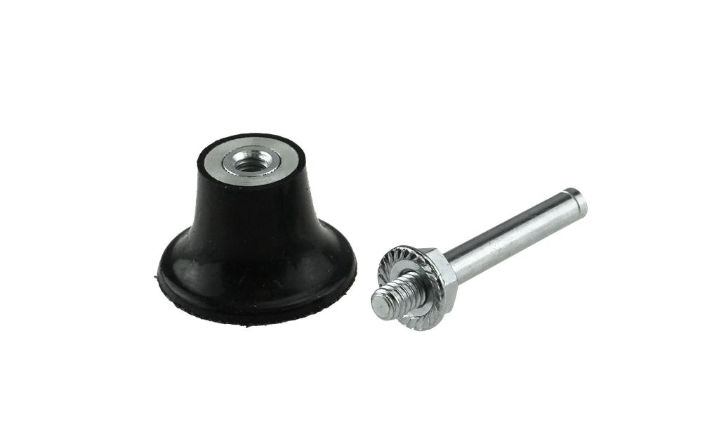 Roloc-Aufnahmescheibe mit Schaft 6 mm 38 x 6 mm Roloc-Aufnahme (00034259, PICHLER)