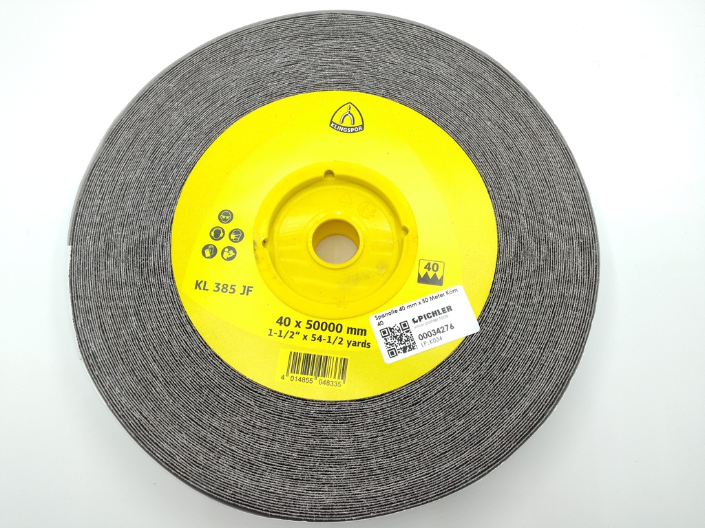 Sparrolle 40 mm x 50 Meter Korn 40 (00034276, PICHLER)
