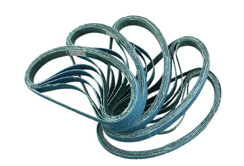 Hochleistungs- Flex-Schleifband "blau",10x330 mm, Korn 120, 25-tlg. (00034293, PICHLER)