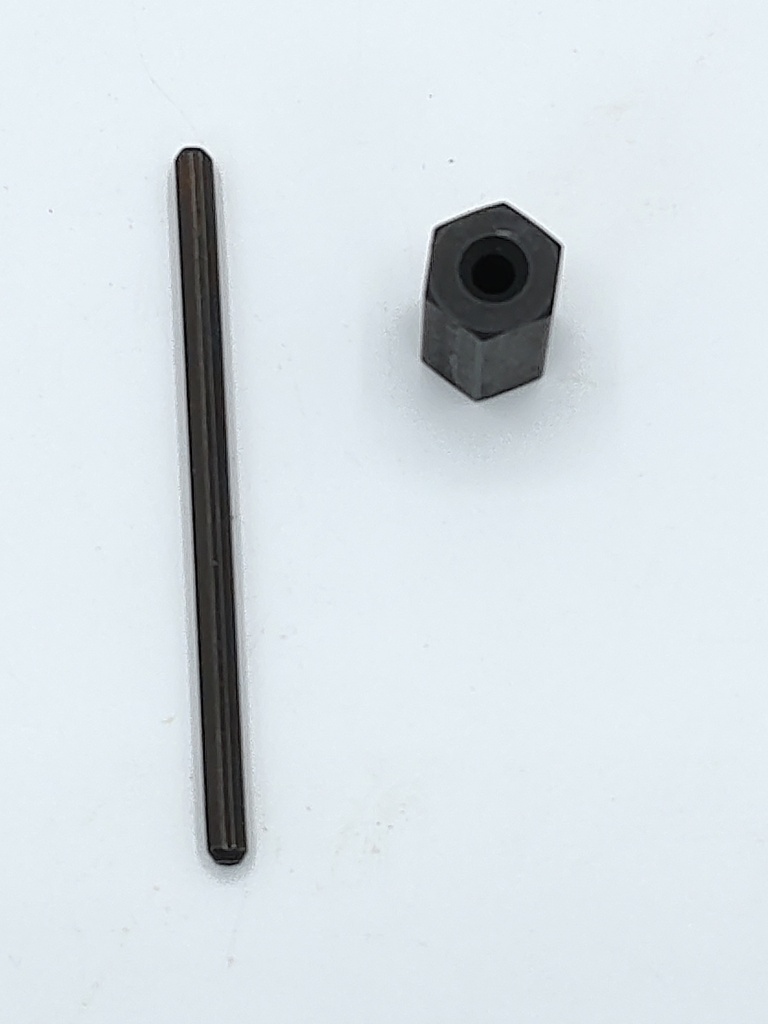 Ausdreher-Set 2tlg. (Stift+Mutter) Gr.1 für E1020 (00040201, PICHLER)