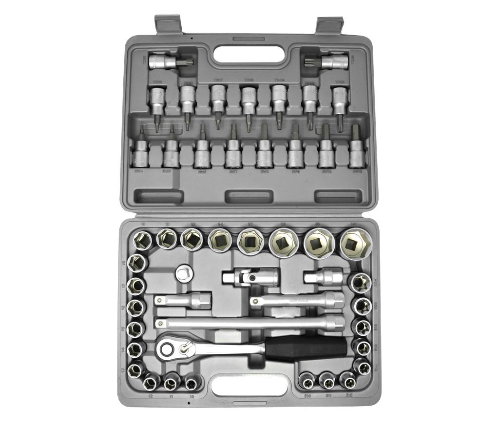 Quality socket set 1/2" 49 pcs. (00041296, PICHLER)
