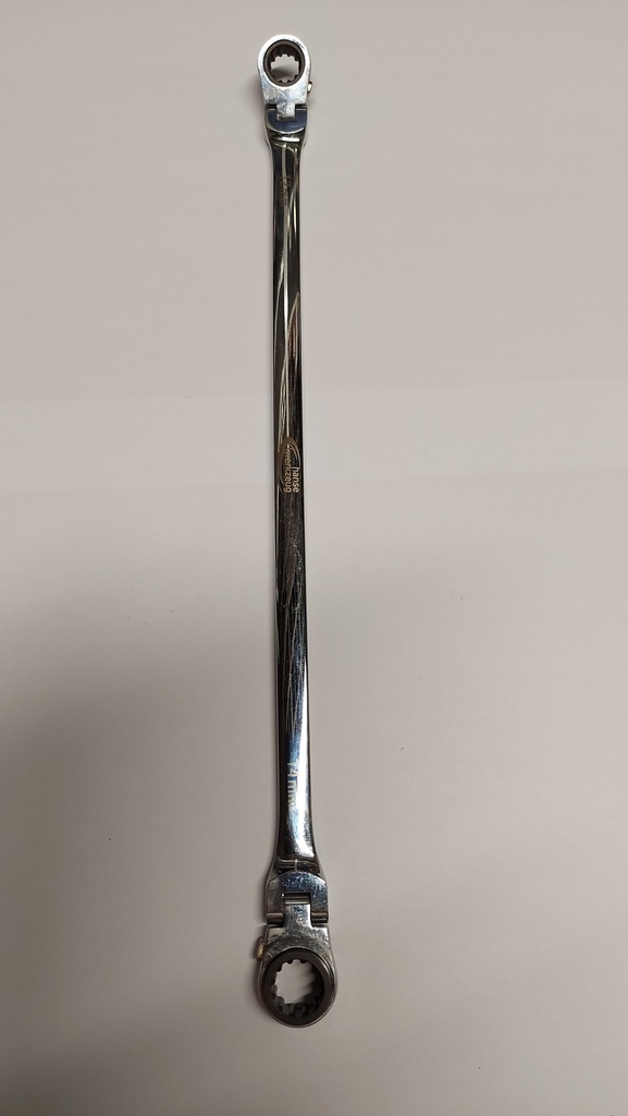 Gelenk-Doppelring-Ratschenschlüssel extra lang SW12x14 (00043294, PICHLER)