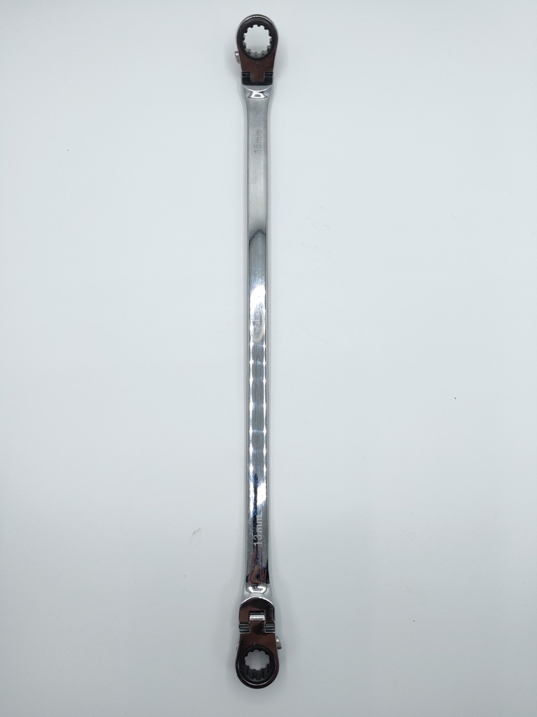 Gelenk-Doppelring-Ratschenschlüssel extra lang SW13x15 (00043295, PICHLER)
