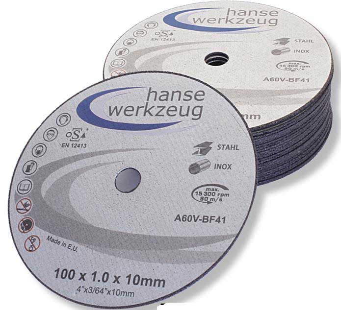 Trennscheiben-Set 25-tlg. für Tiefen- Schleifer Ø 100 mm (VE 25 Stück) (00060551, PICHLER)