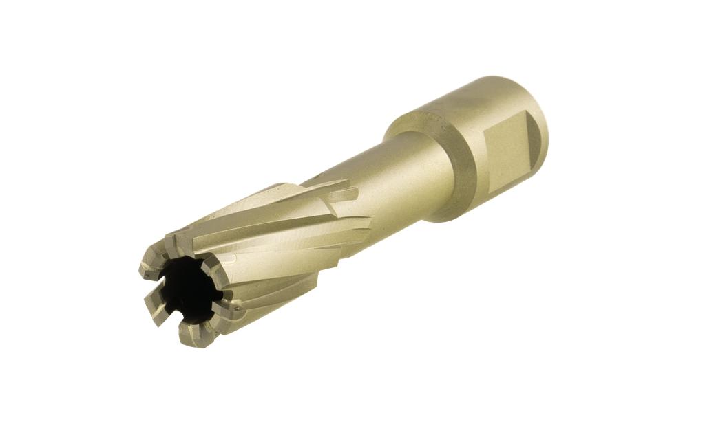 HSS Kernbohrer mit Weldonsch. 18,0 mm TiAlN-Besch. 30mm Schnitt-Tiefe (00062118, PICHLER)