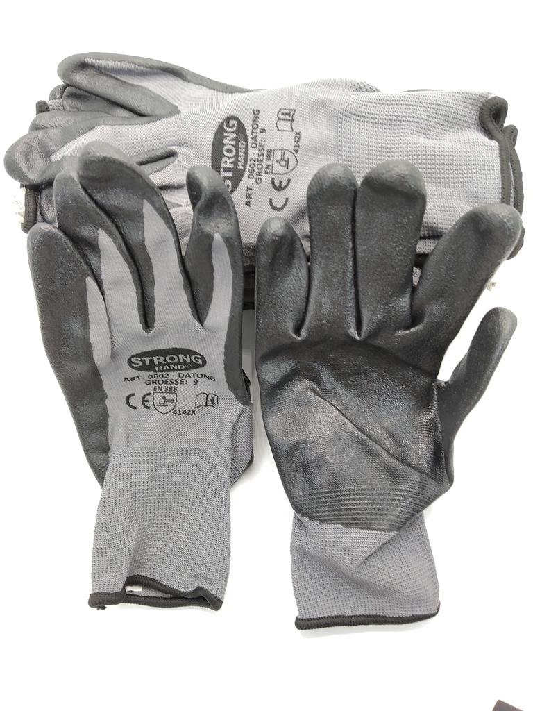 Werkstatt-Handschuh "Nylon-Strick Nitril" Gr.9 (Teil-Nitril- (00096607, PICHLER)