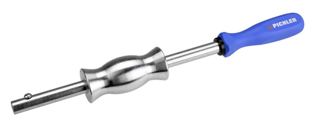 Slide Hammer 0.7 kg Inside Thread M10, Stroke 140 mm (1030210, PICHLER)