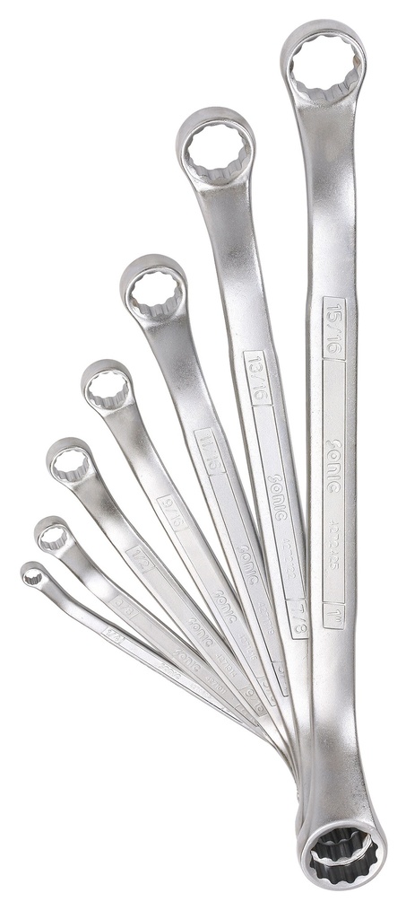 Wrench set, imperial (SAE), 7 pcs (600701, SONIC)