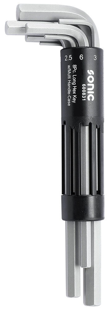 Garu sešstūra atslēgu komplekts, 8 gab. (600831, SONIC)