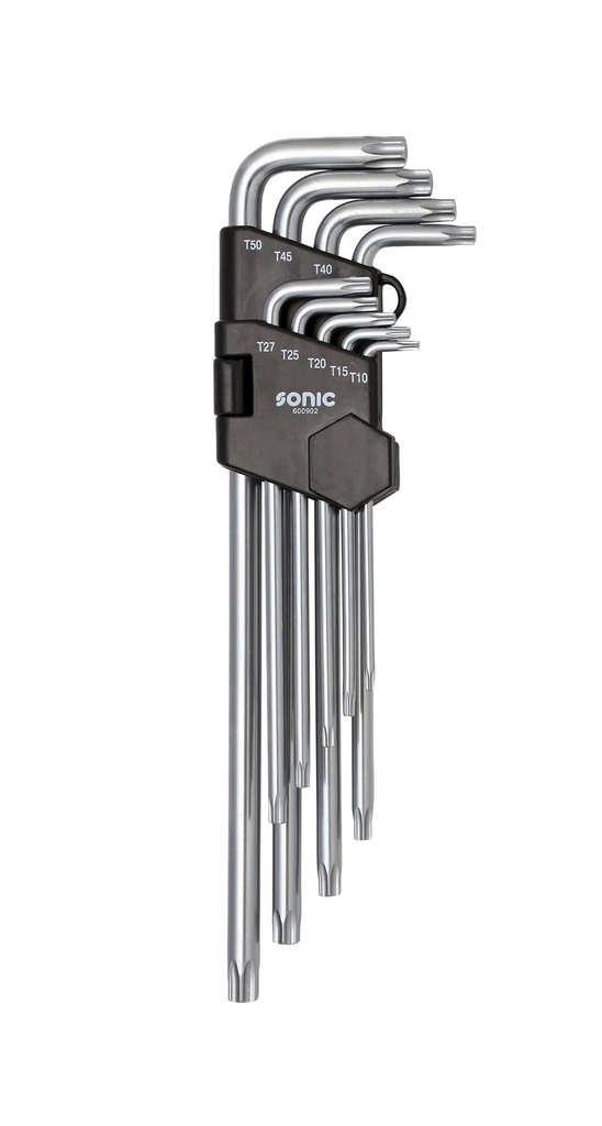 Sonic garo TORX atslēgu komplekts 9 gab. (600902, SONIC)