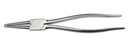 Circlip pliers for internal circlips, straight tips 2.2 mm, 320 mm (12227100, PICHLER)