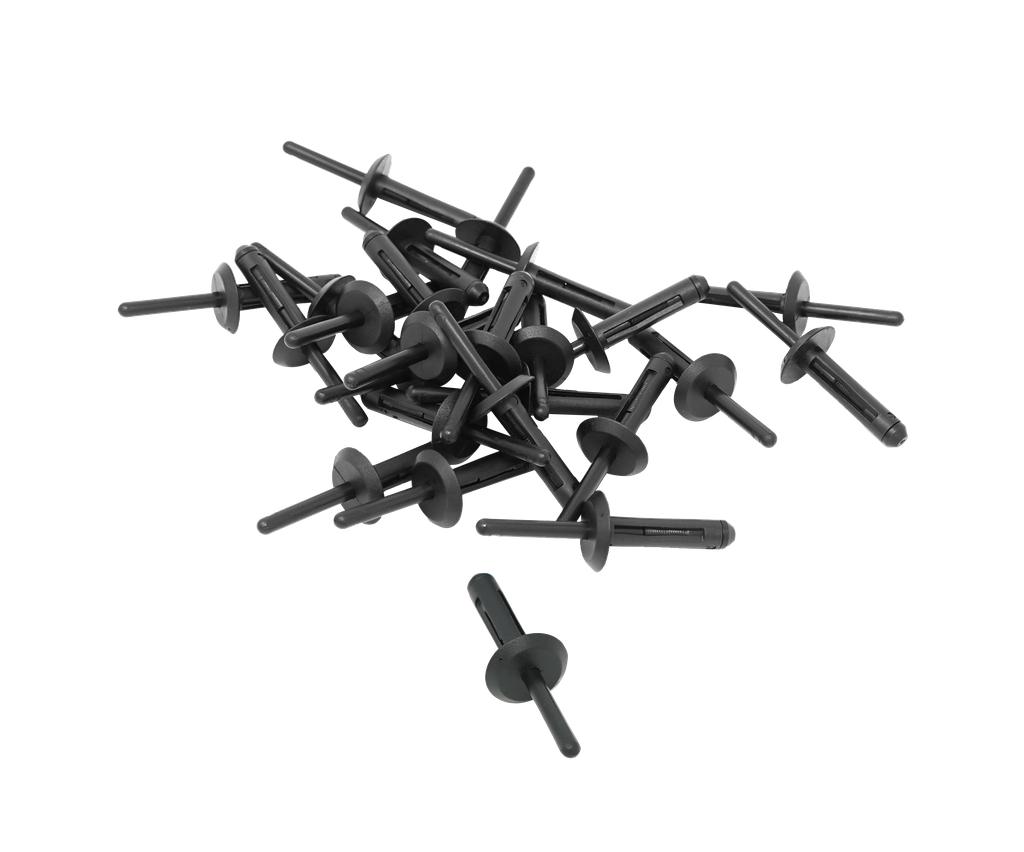 Kunststoffnieten VPE 25 Stk. Ø6,3mm x 25,2mm (12455060, PICHLER)