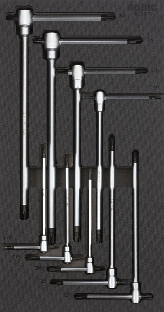 Instrumentu komplekts ratiņiem, 9 gab. (600914, SONIC)